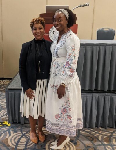 Dr. Tunisa Cornelius and Dr. Edi Kaminska